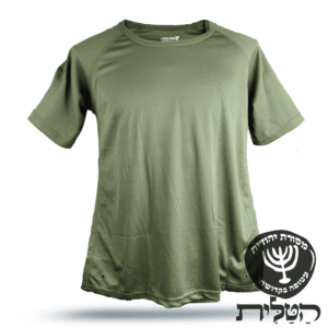 ציצית דרייפיט ירוק צבאי קשור דק