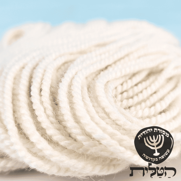 פתיל עבה עבודת יד 100% צמר