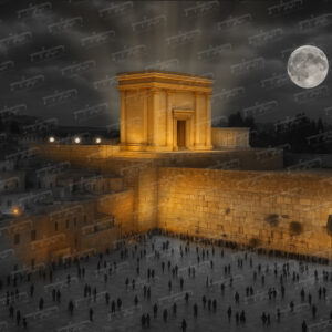 תמונת זכוכית רקע בית מקדש דגם 188